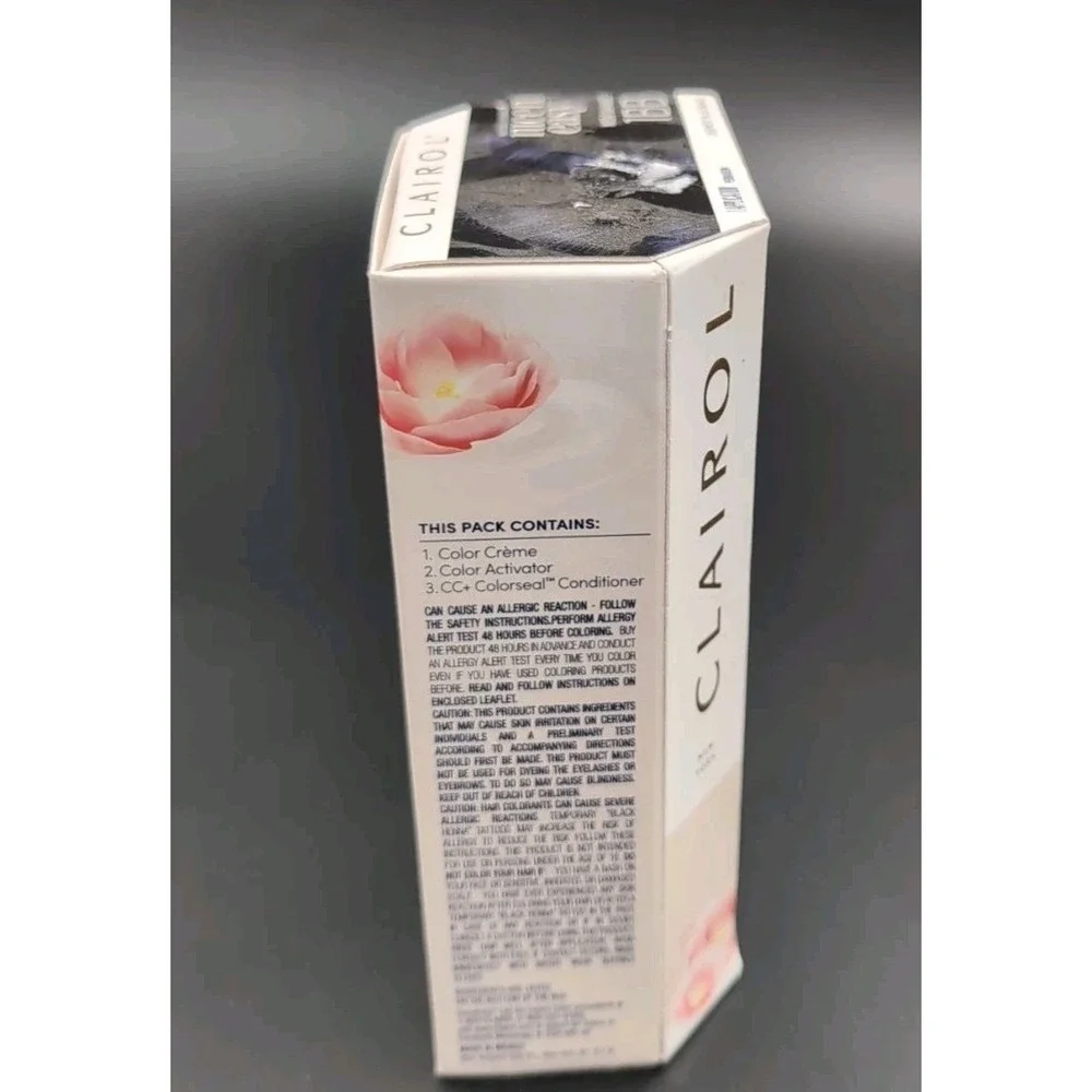 Clairol Nice 'N Easy Permanent Hair Color 1BB Deepest Blue Black 1 Kit